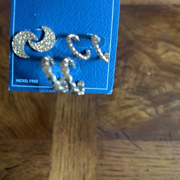 Melrose and Market from Nordstrom set of 3 pairs of earrings NEW - Picture 2 of 3